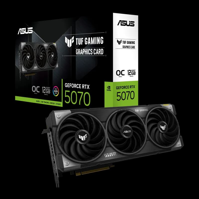 ASUS RTX 5070 12GB TUF Gaming  OC Edition 1