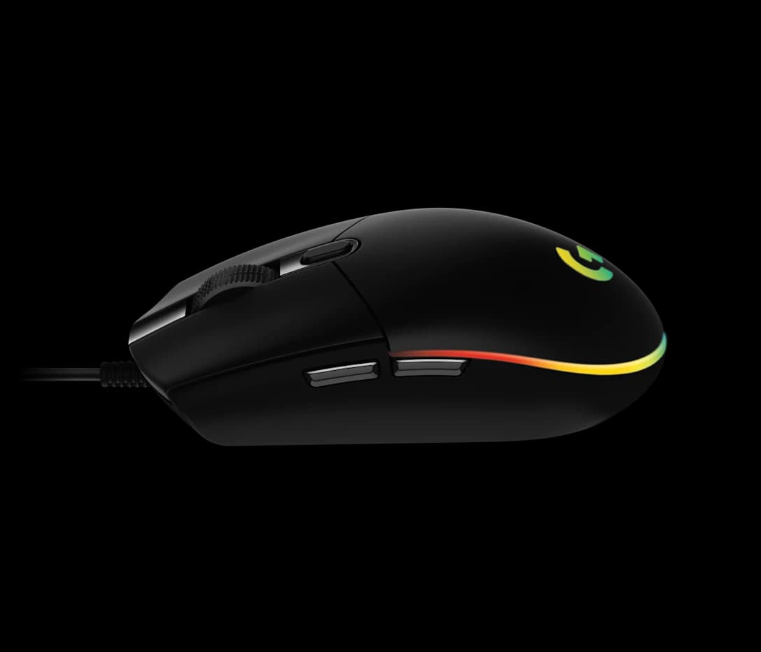 Logitech G203 Lightsync Black wired  2