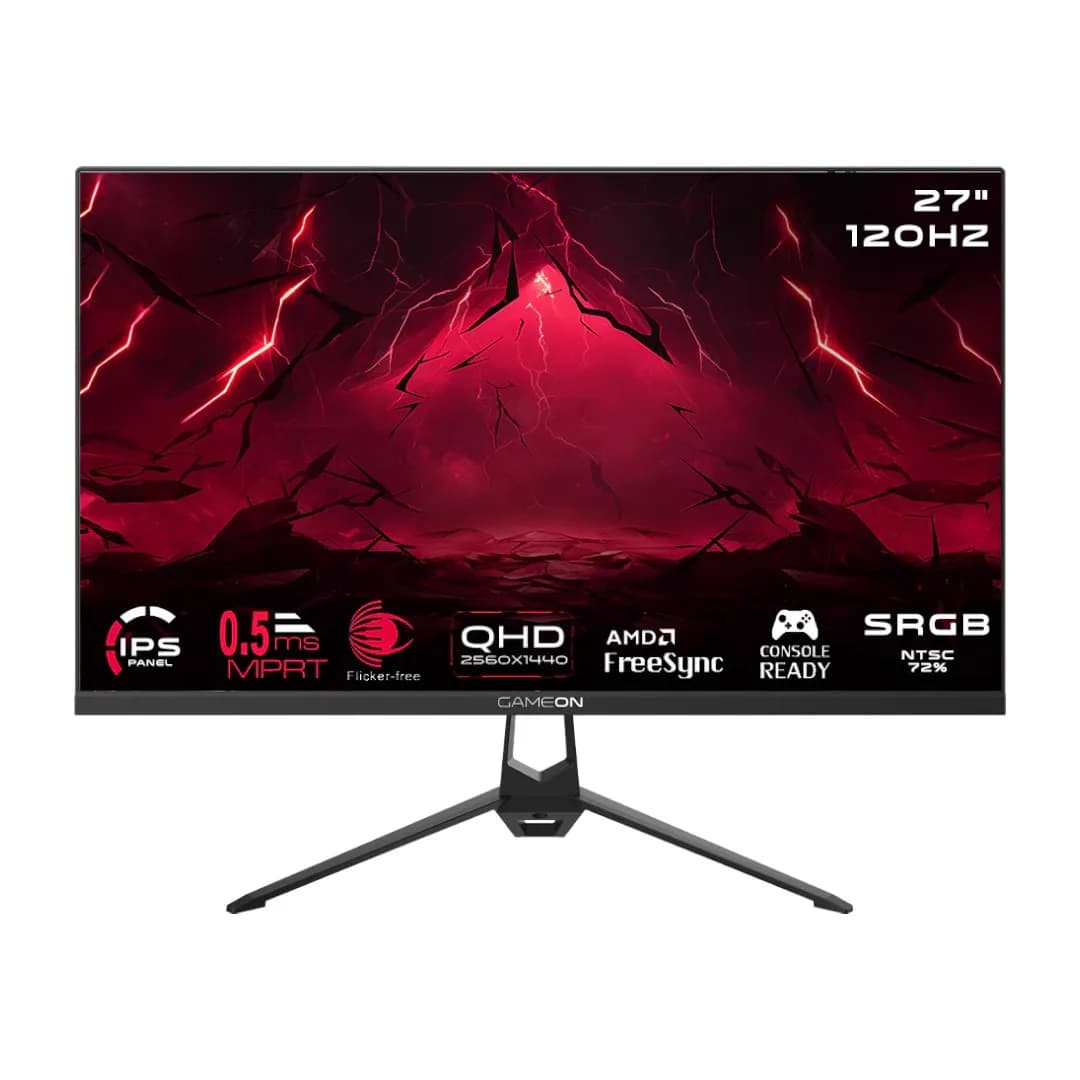 GameOn 27In 2K IPS 120Hz 0.5Ms GOES27QHD120IPS 1