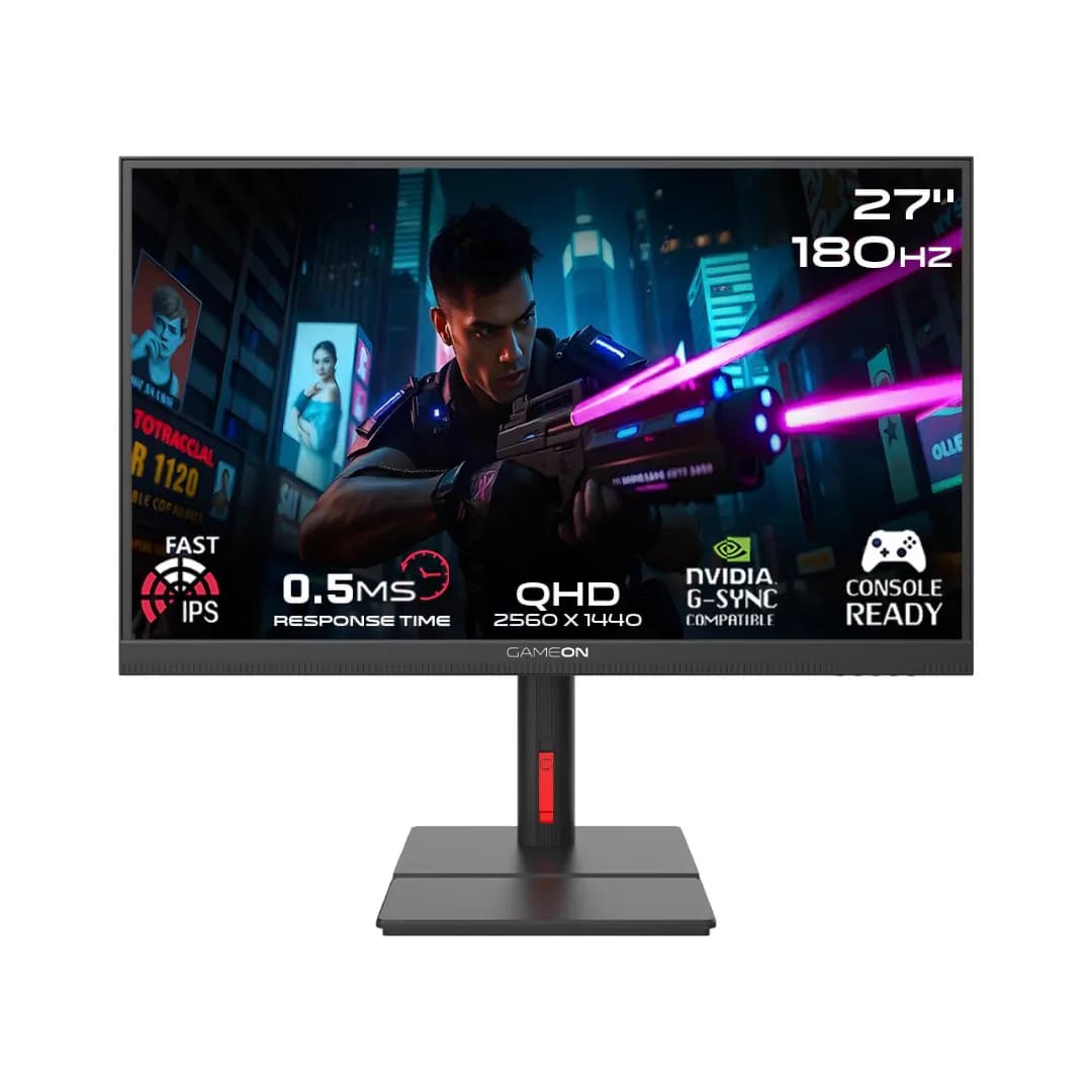 GAMEON 27In Mini-LED 2K 180Hz 0.5Ms GOML27QHD180IPS 1