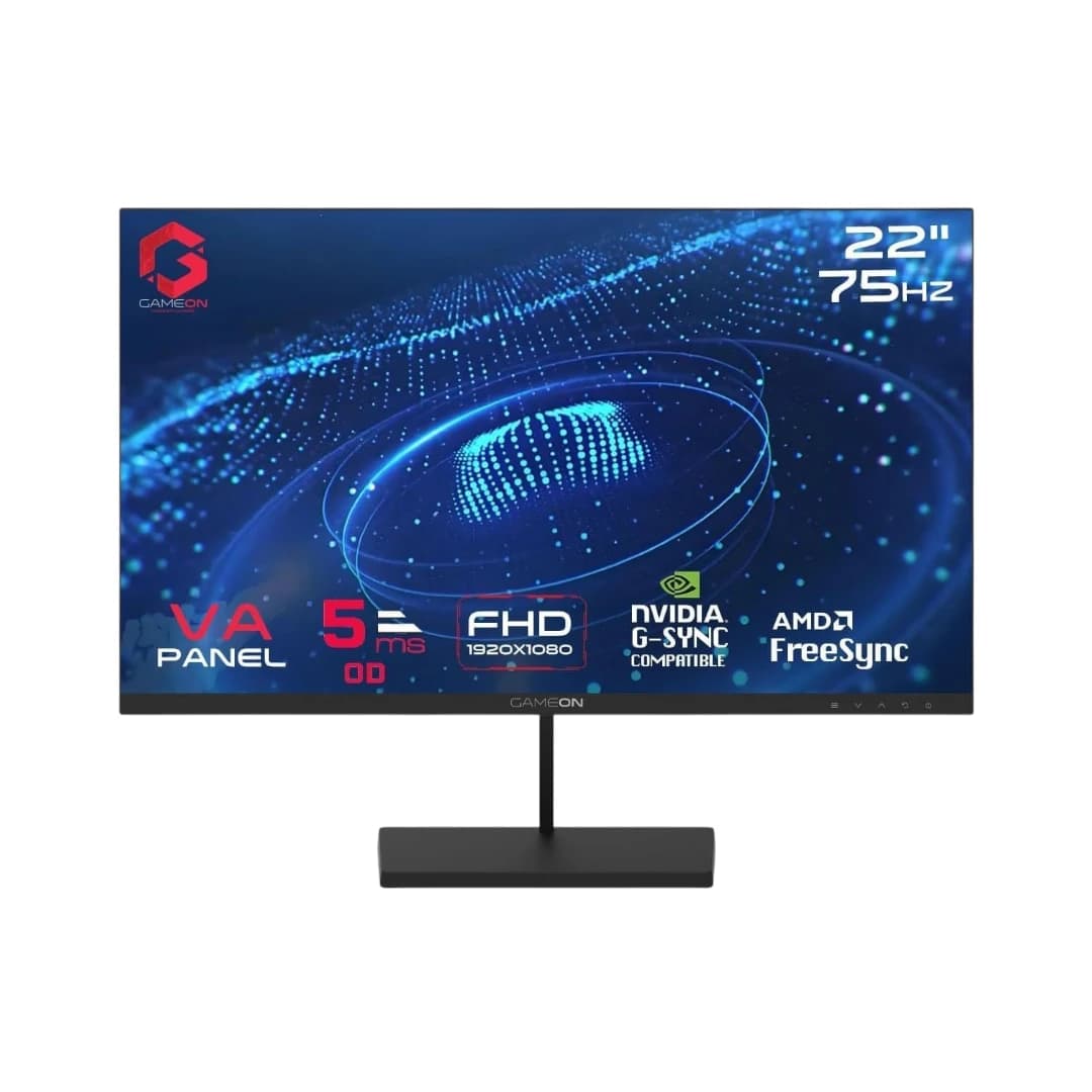 Gameon 22In FHD VA 100Hz 5Ms GB22F100 1