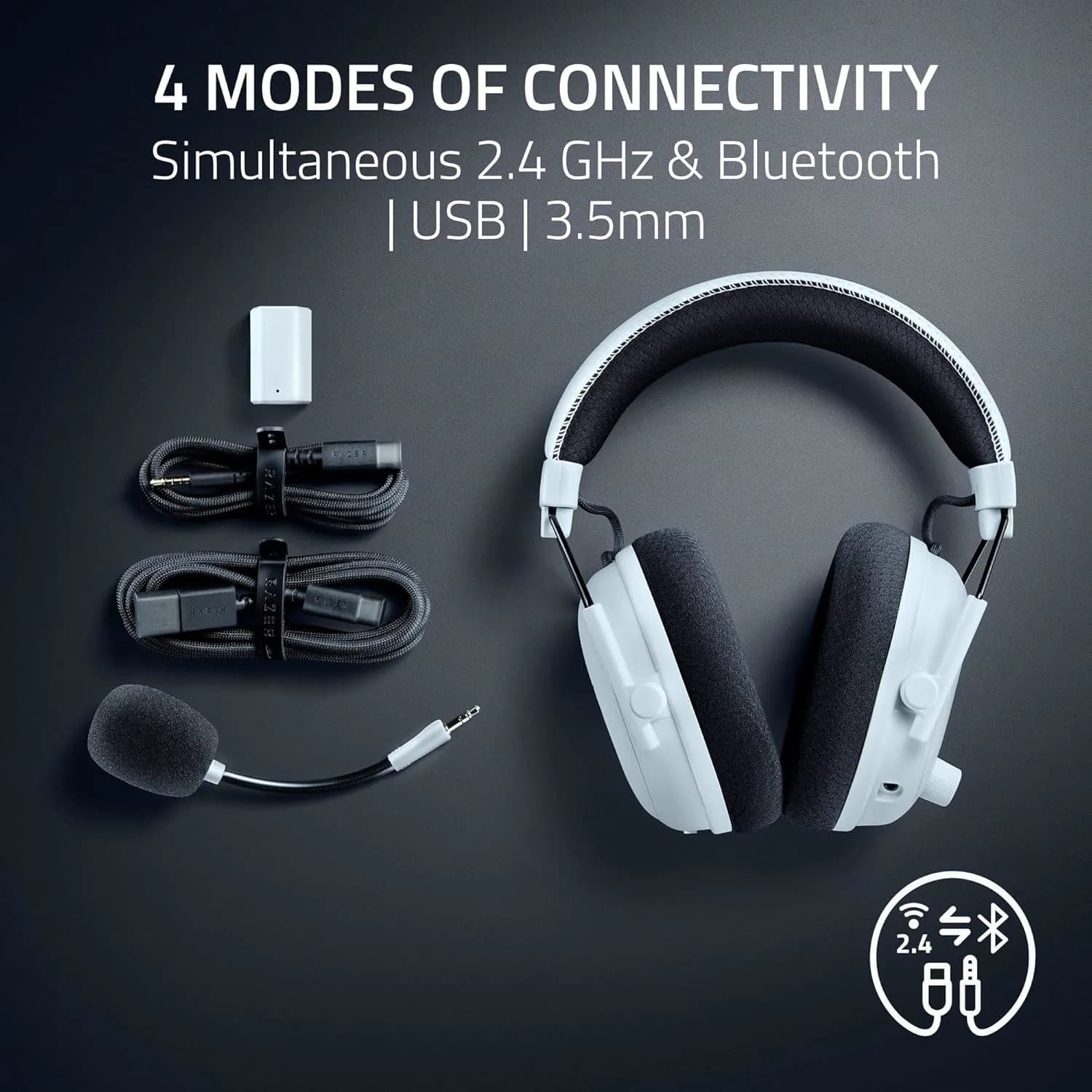 Razer BlackShark V3 Pro Wireless White 7