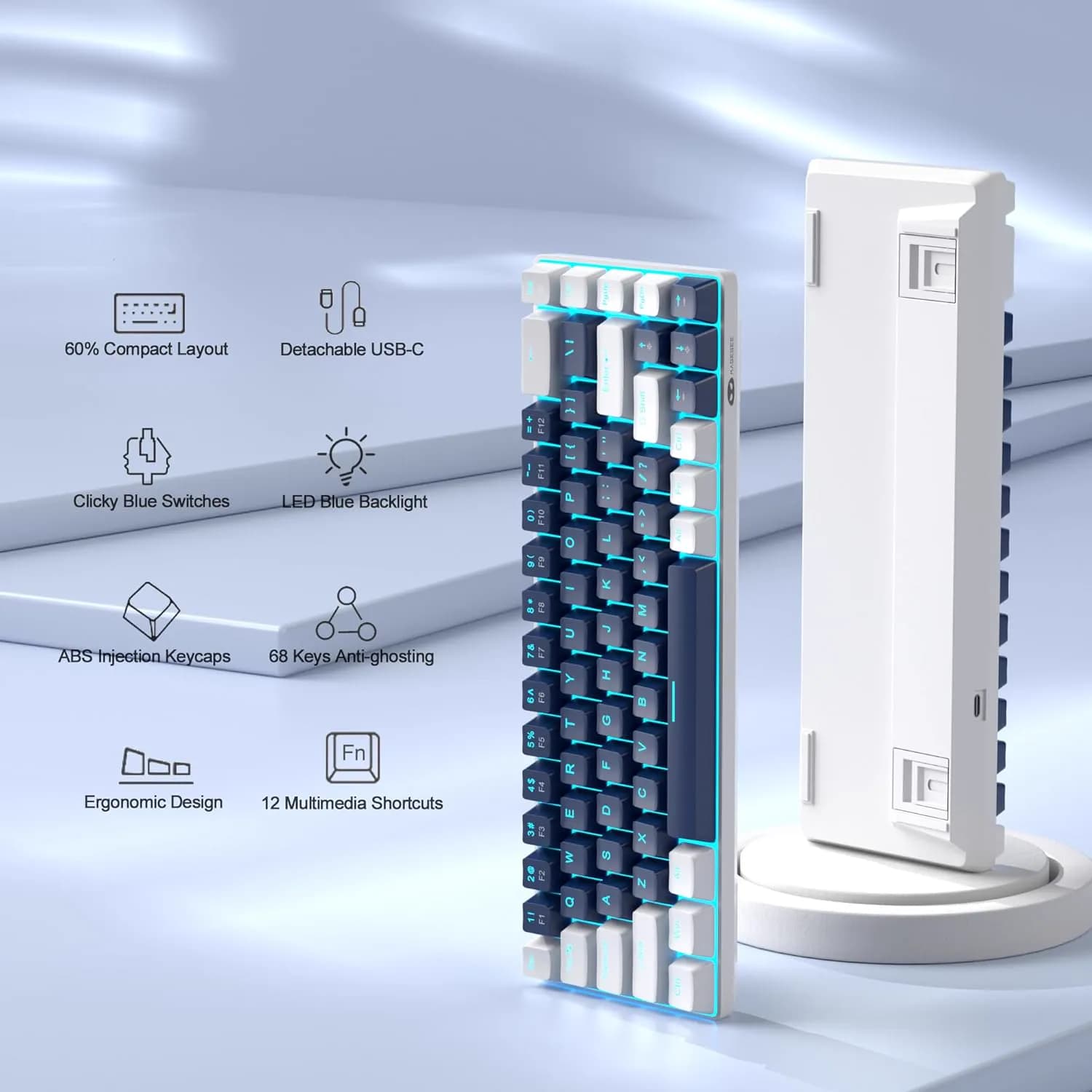 Magegee MK-Box White Blue Wired 3