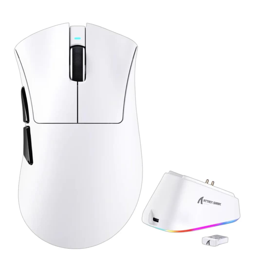 Attack Shark V3 PRO Ultra-Light White 1