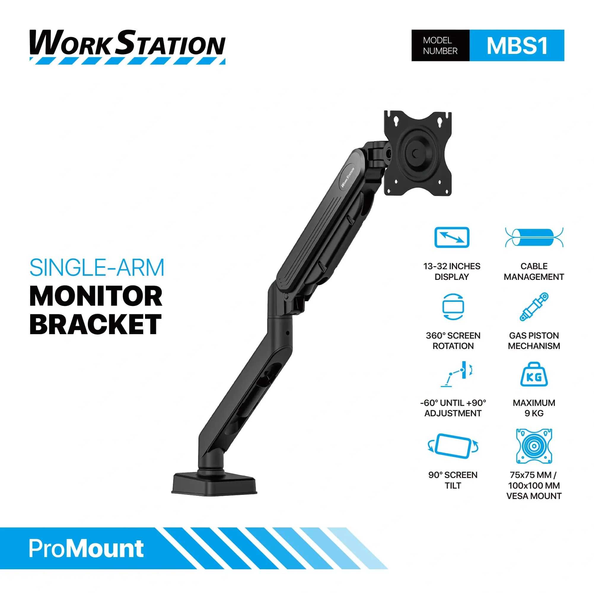 FANTECH Workstation MBS1 Monitor Stand 3