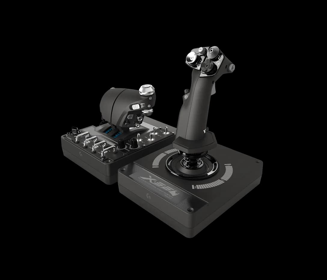 Logitech G X56 H.O.T.A.S. RGB Throttle and Stick Simulation (open box) 2