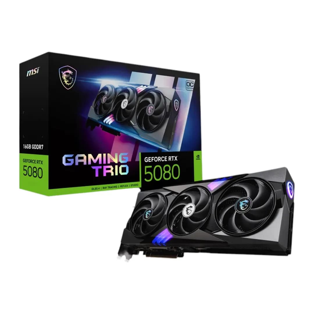 MSI RTX 5080 16G GAMING TRIO OC 1