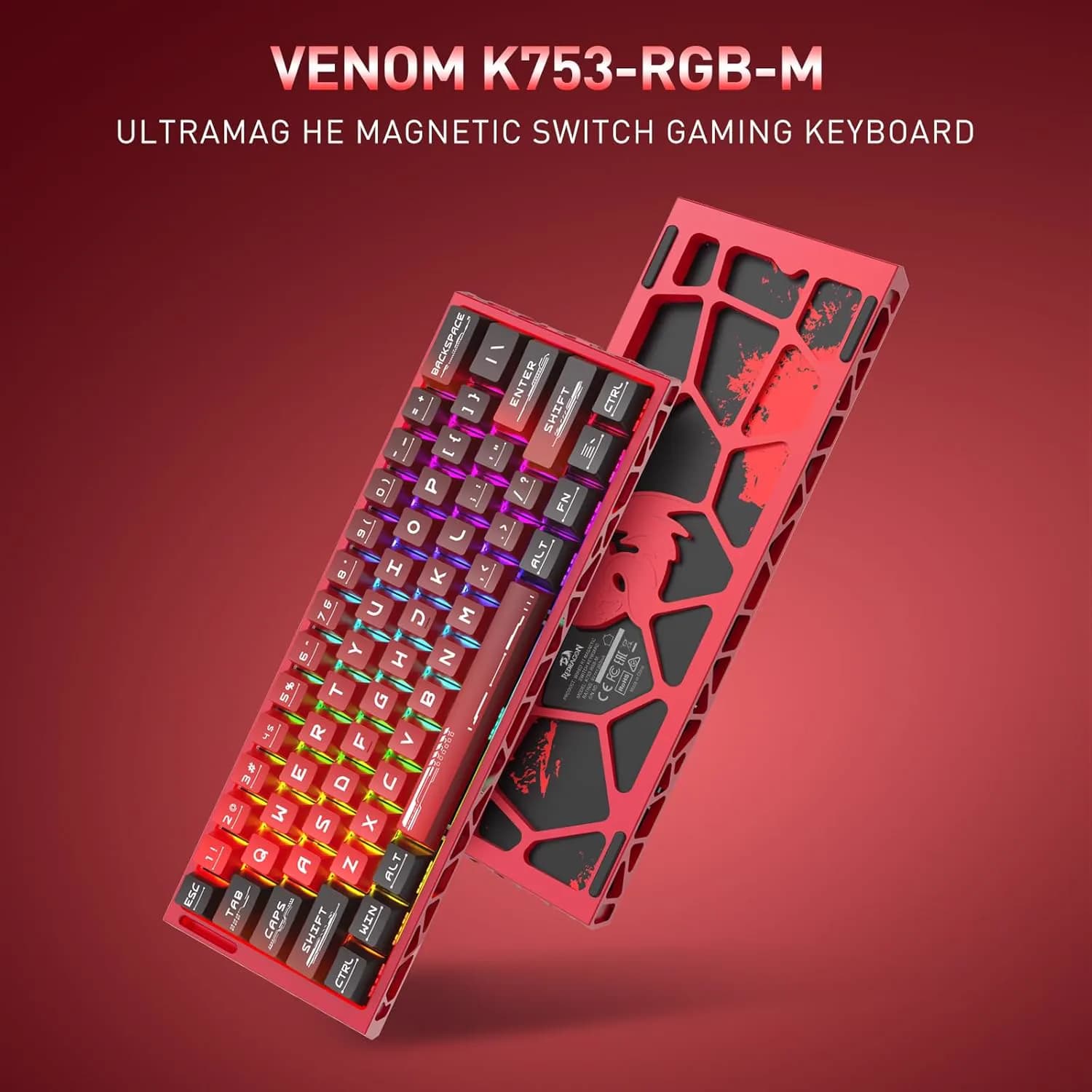 Redragon VENOM K753 HE Rapid Trigger 3
