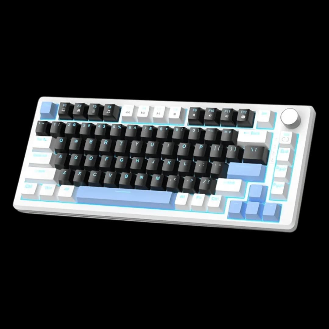 MageGee MK-STAR75 White Black Blue Wired 1