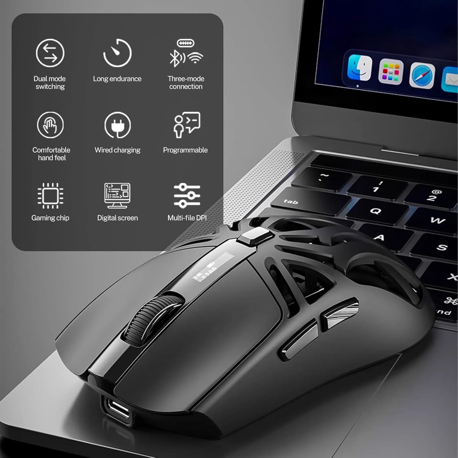 Smailwolf RS8 Wireless Black 2