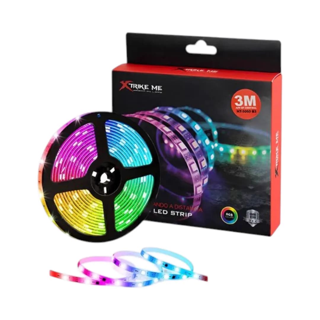 Xtrike Me HT-5050 DIY RGB LED Strip 3 meters 1