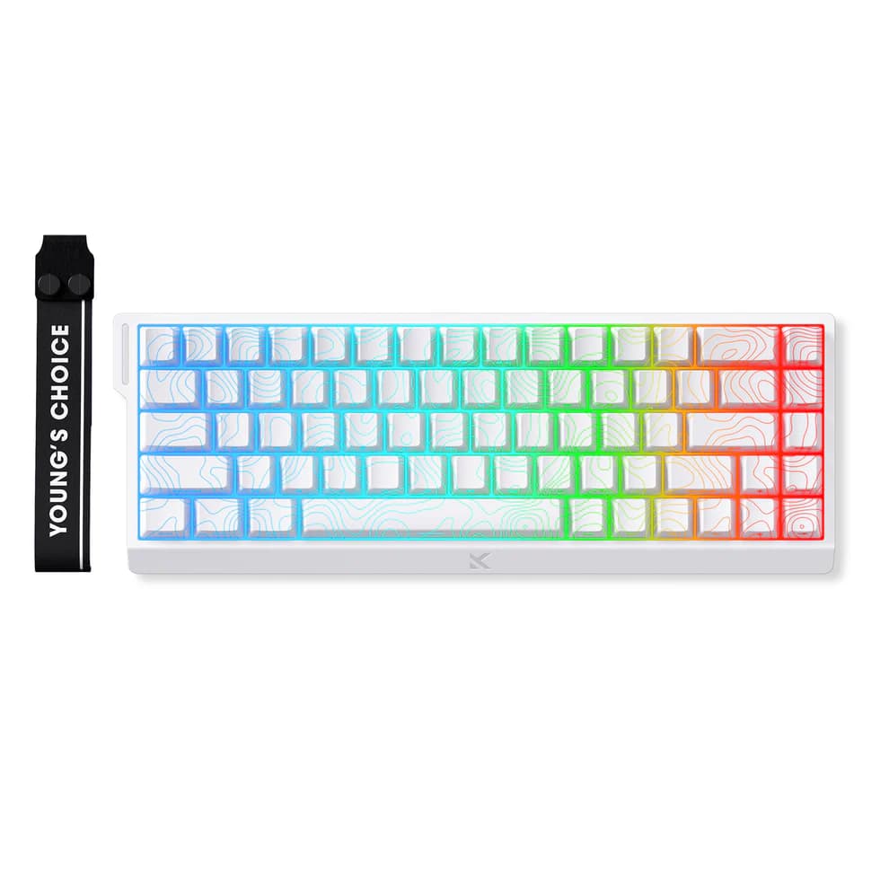 MCHOSE Ace 68 Hall Effect Magnetic White 2