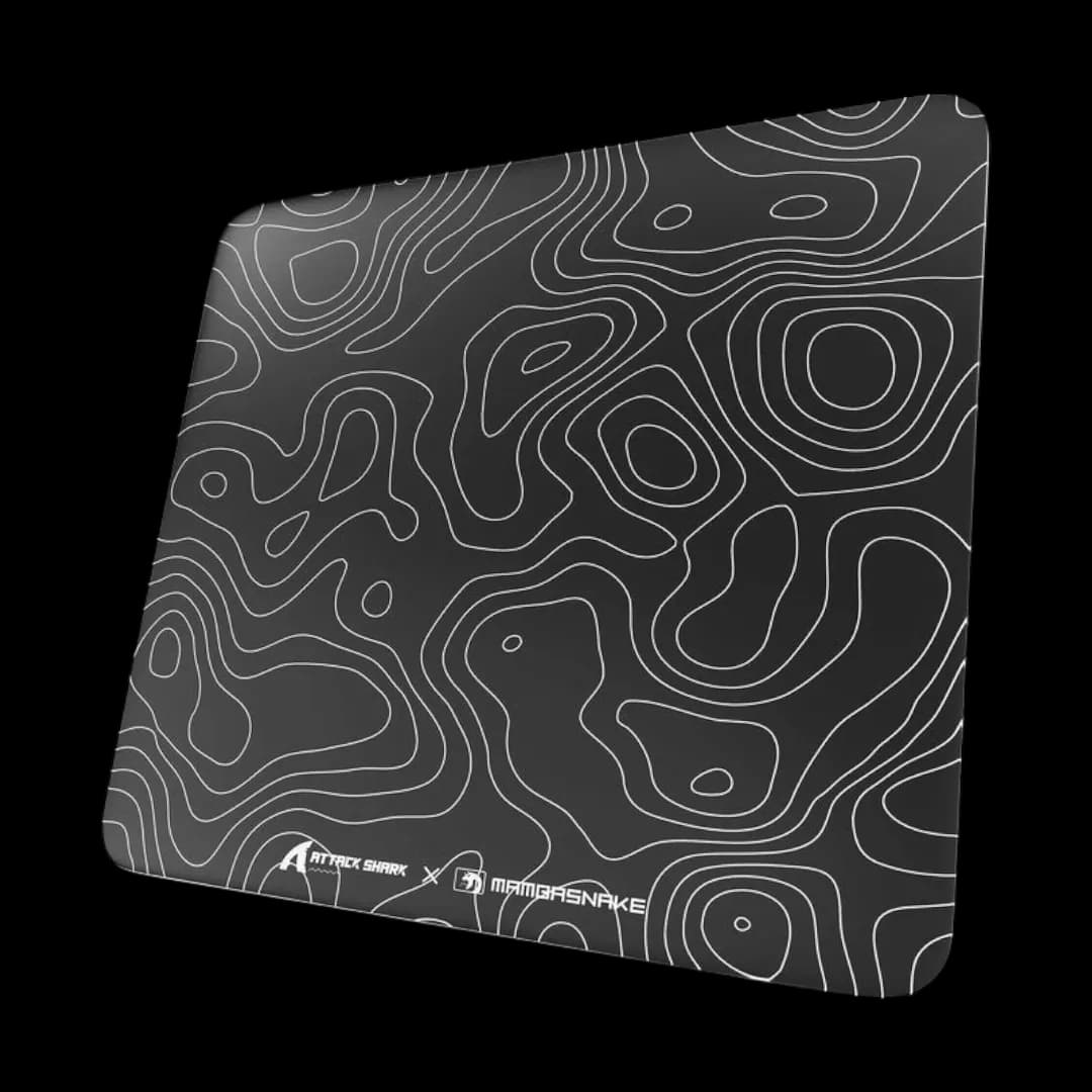 Attackshark CM05 Tempered Glass Black 1