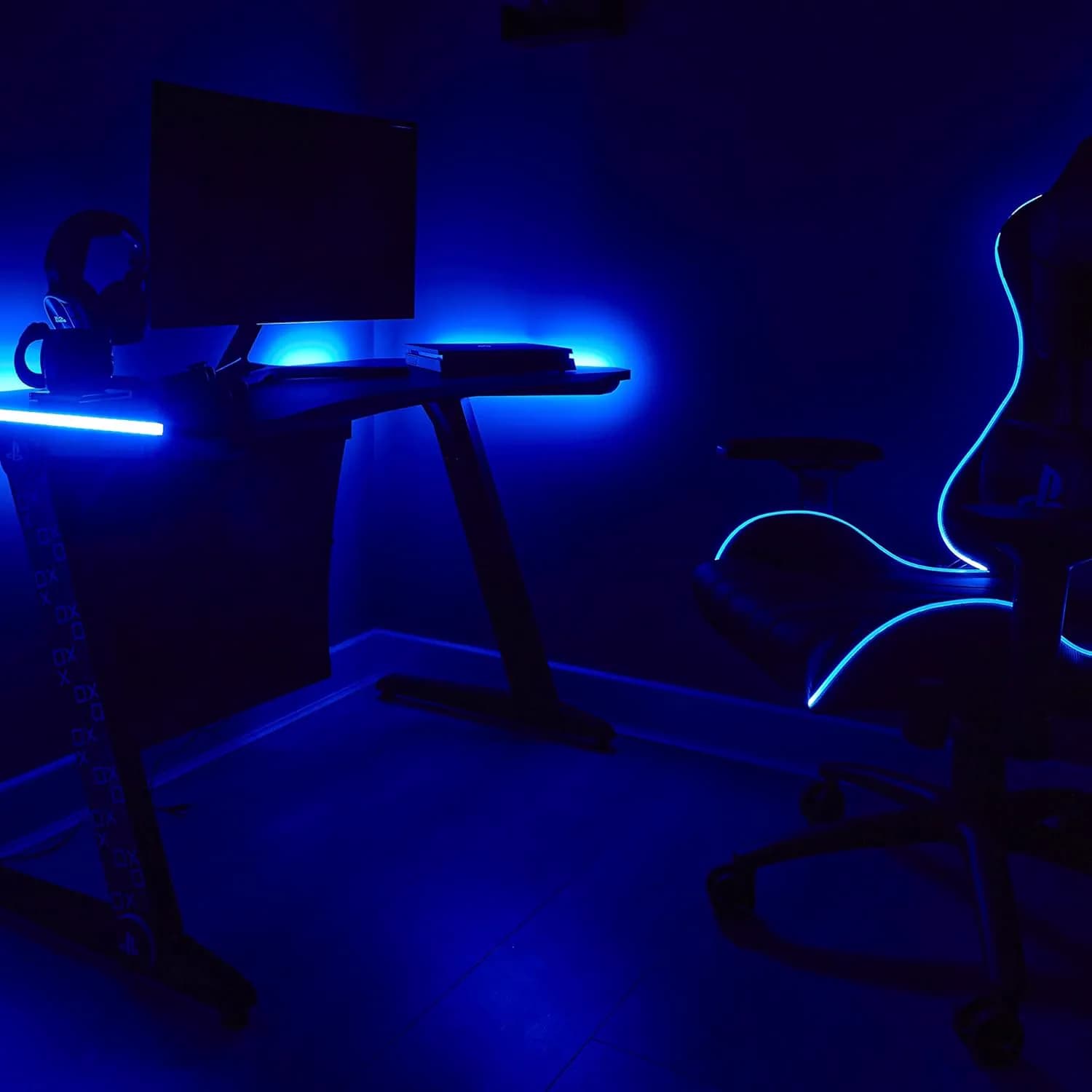 Xrocker Official Playstation Gaming Desk Borealis 2