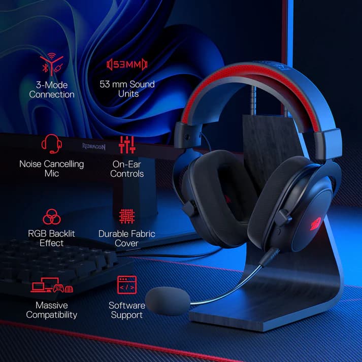 Redragon X H510 Zeus Pro Wireless Black 3