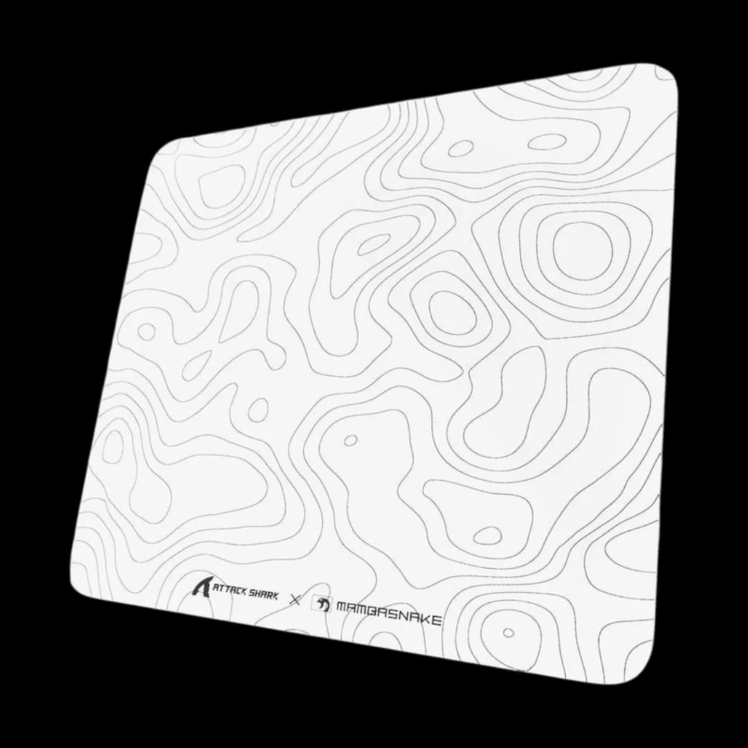 Attackshark CM05 Tempered Glass White 1