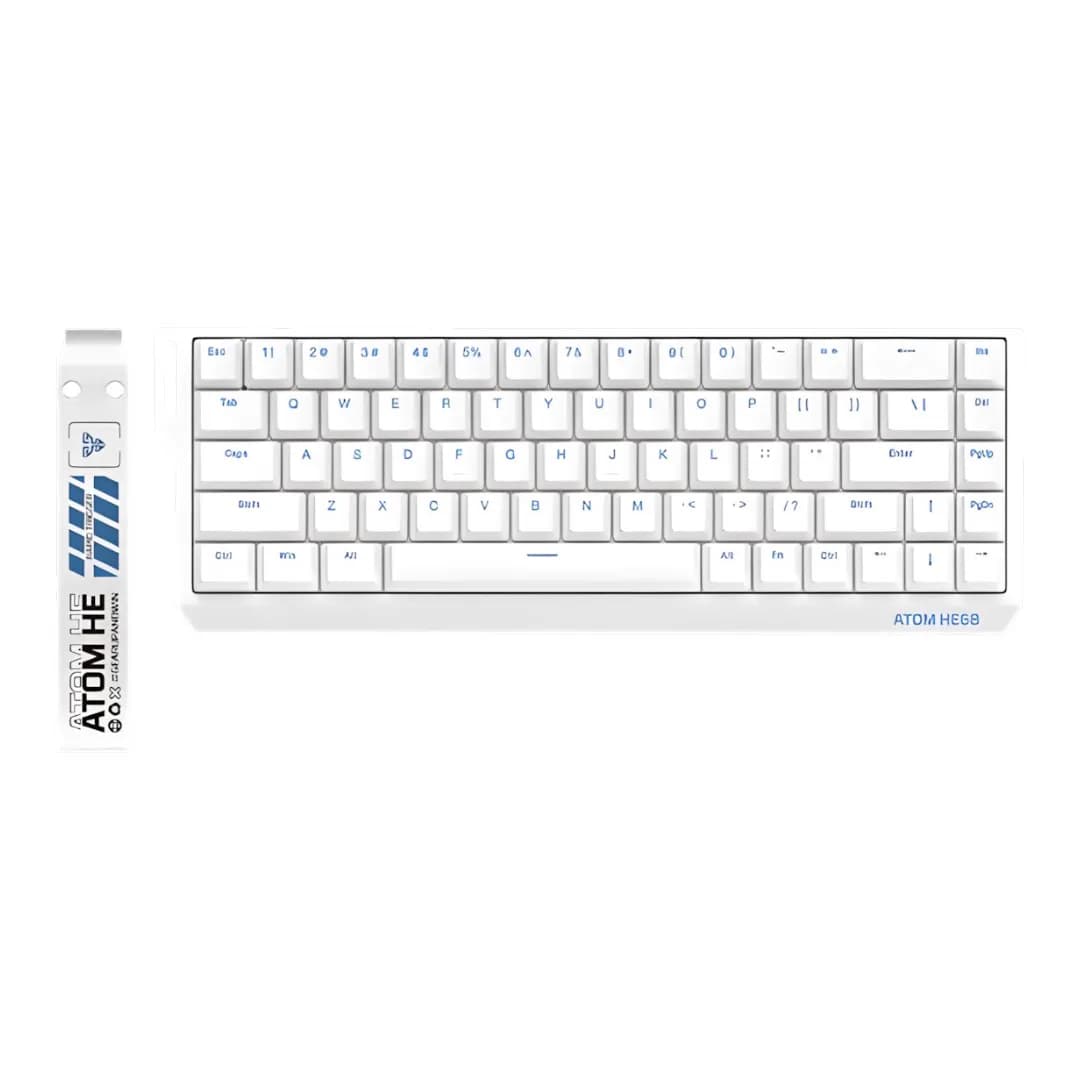 FANTECH ATOM HE68 Magnetic Wired White 1