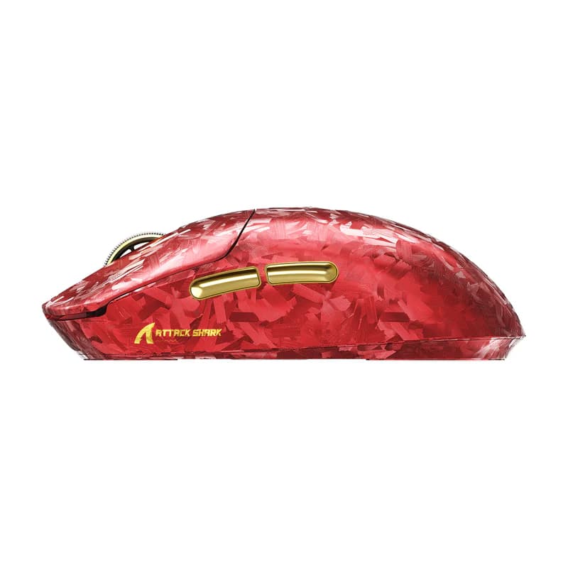 ATTACK SHARK RS3 ULTRA Carbon Fiber Wireless Red 3