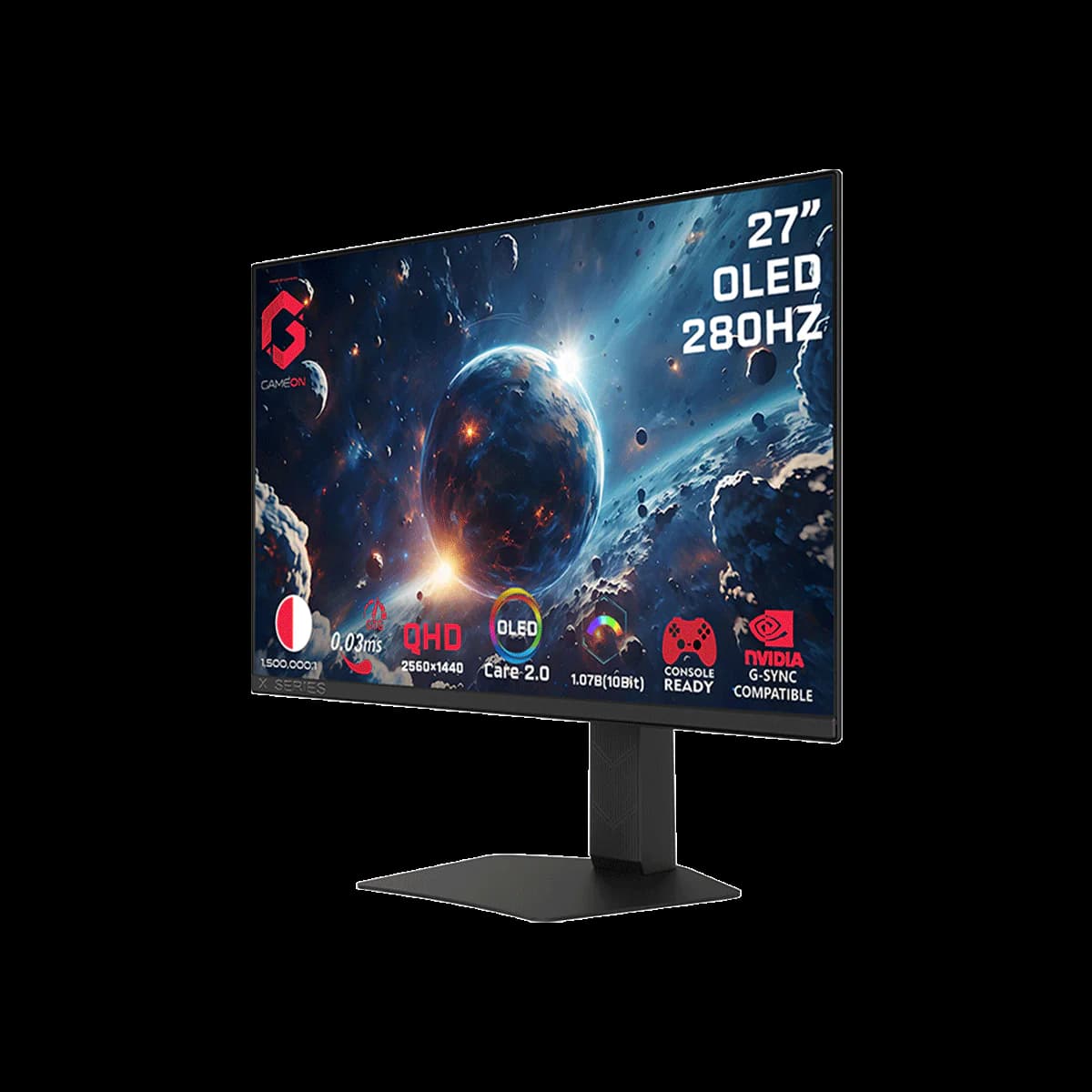 GAMEON 27In 2K OLED 280Hz 0.03Ms Signature X Series GO27QDOLD280 2