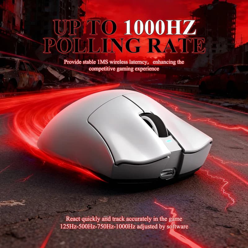 Attack Shark V3 PRO Ultra-Light White 2