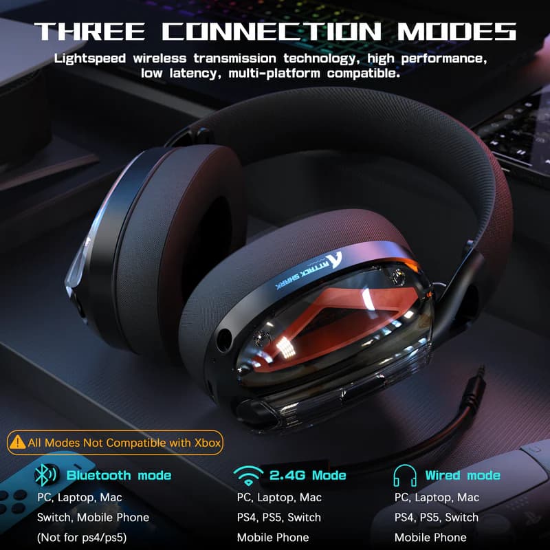 Attack Shark L60 Ultra-Light Tri-Mode Black 2