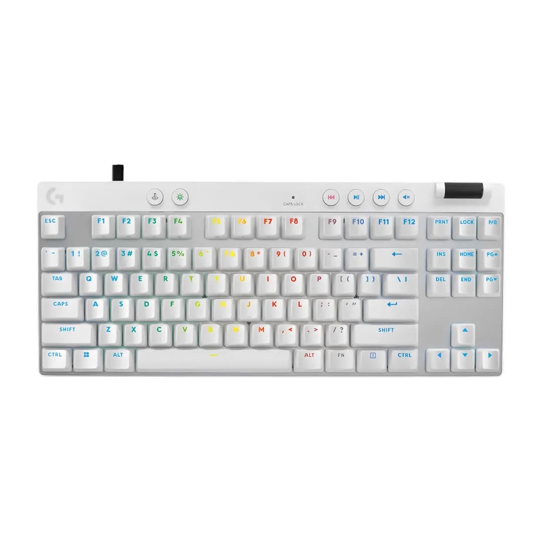 Logitech G PRO X TKL RAPID White Wired 1