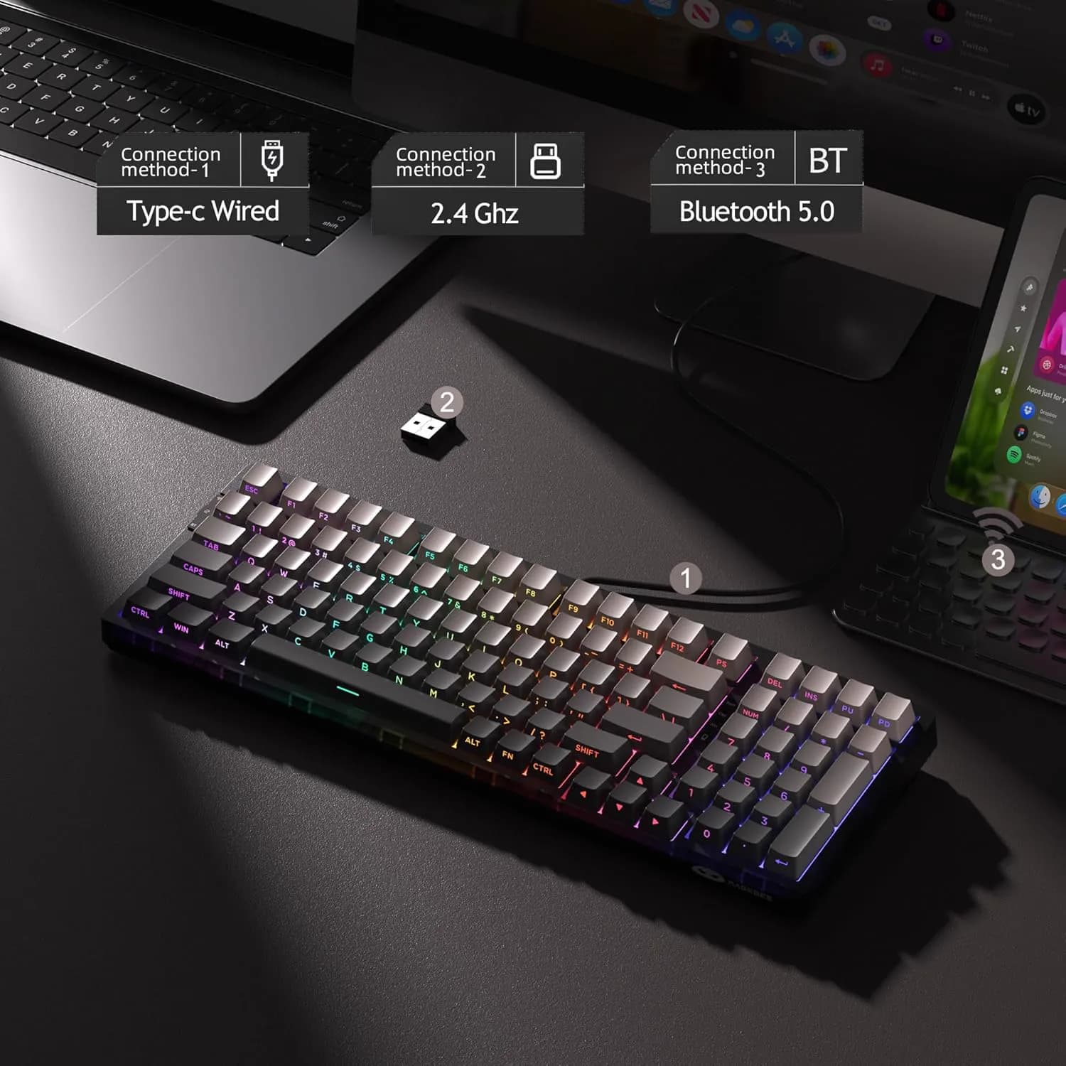 MageGee Light100 Star Gray Wireless 2