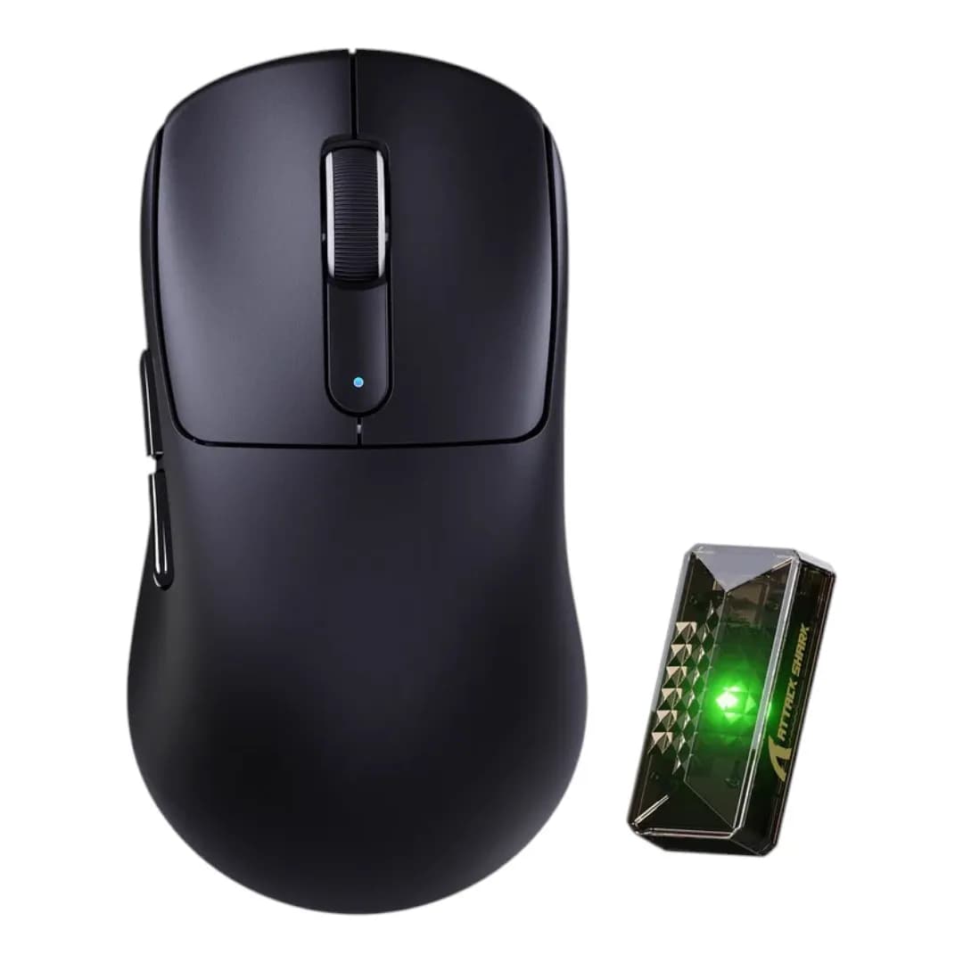 ATTACK SHARK V5 Ultra-Light Tri-Mode Black 1