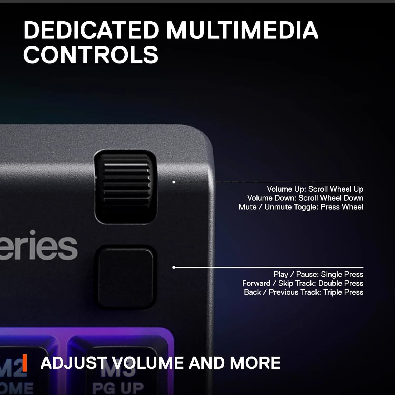 SteelSeries Apex 3 TKL Wired Black 2