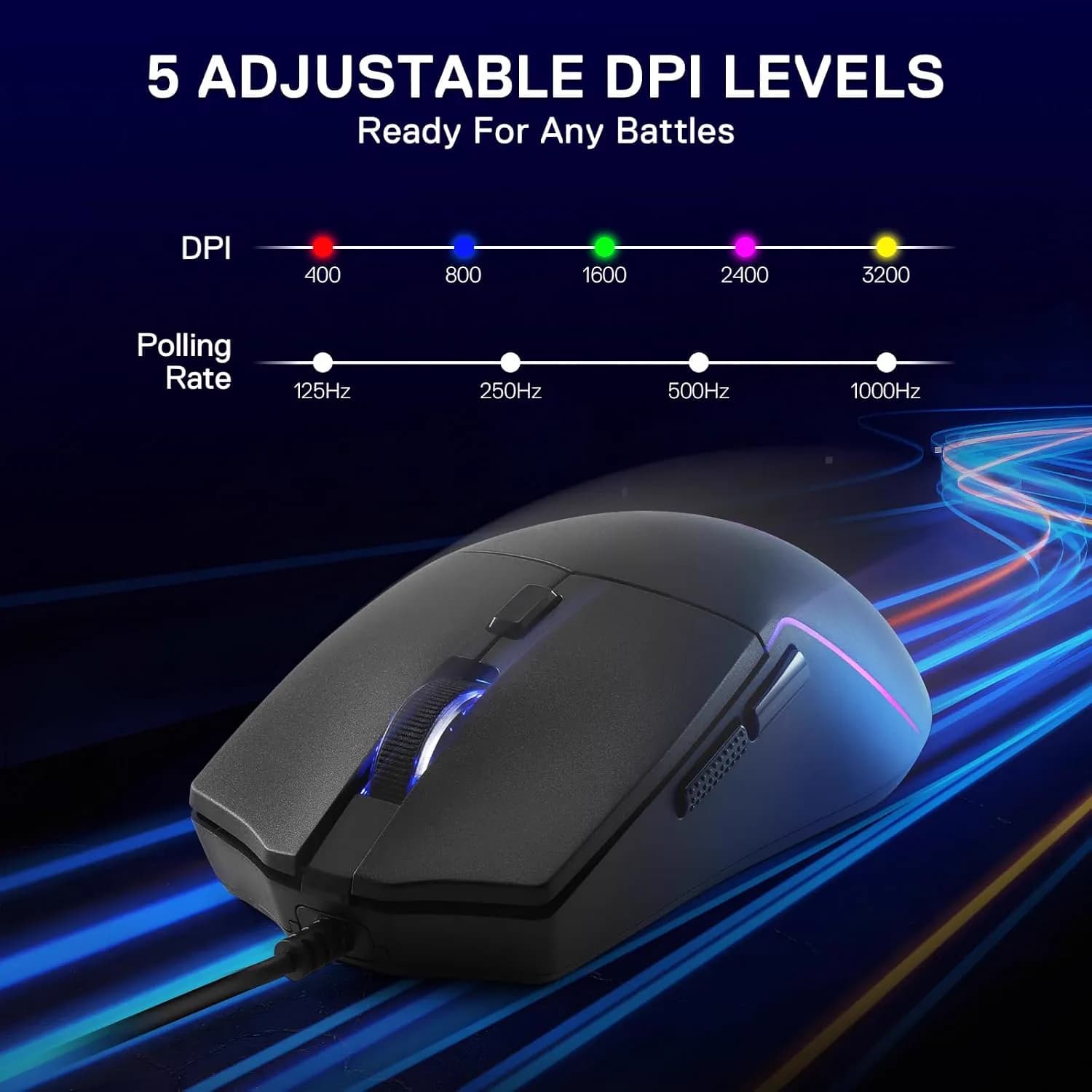Redragon NAGA M730 Wired RGB Gaming Mouse 3