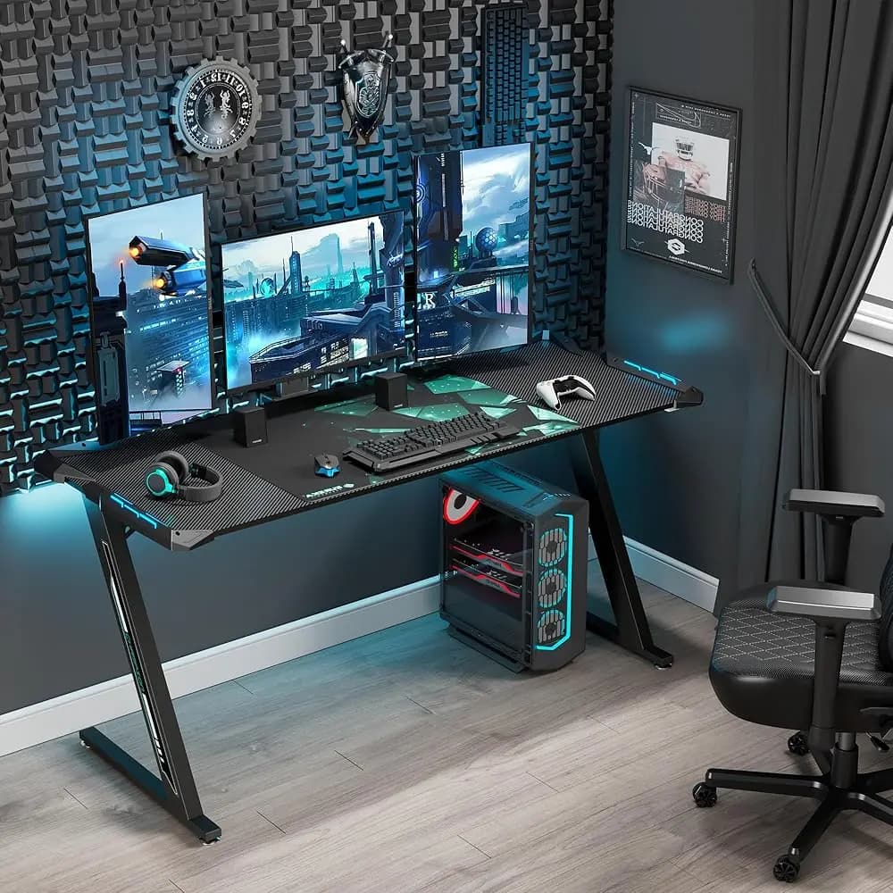 Eureka Ergonomic Z60 Gaming Desk 2