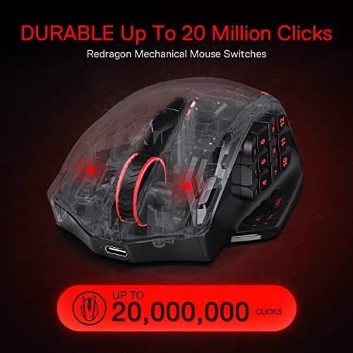 Redragon M913 Impact Elite Wireless Black 2