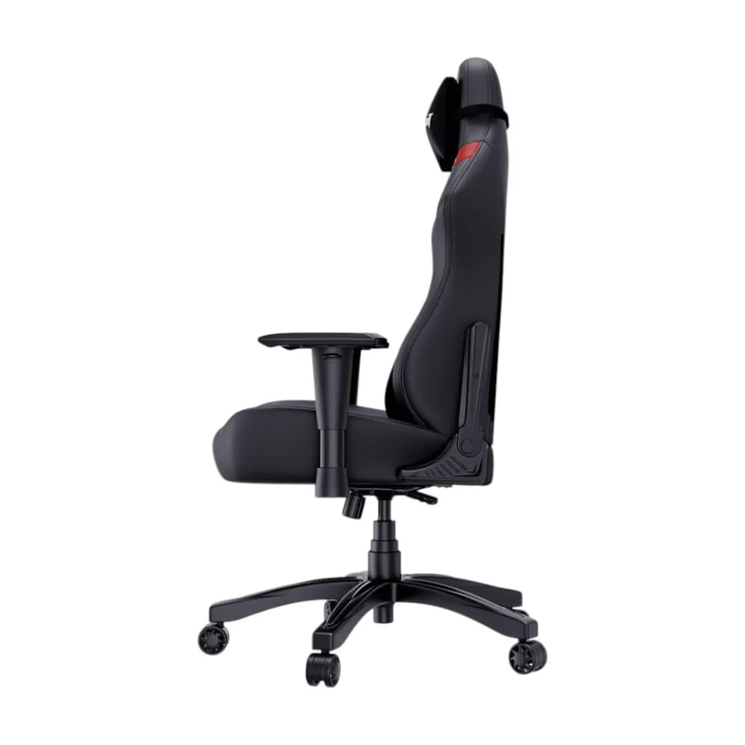 AndaSeat Luna Breathable PVC Leather Black/Red 2