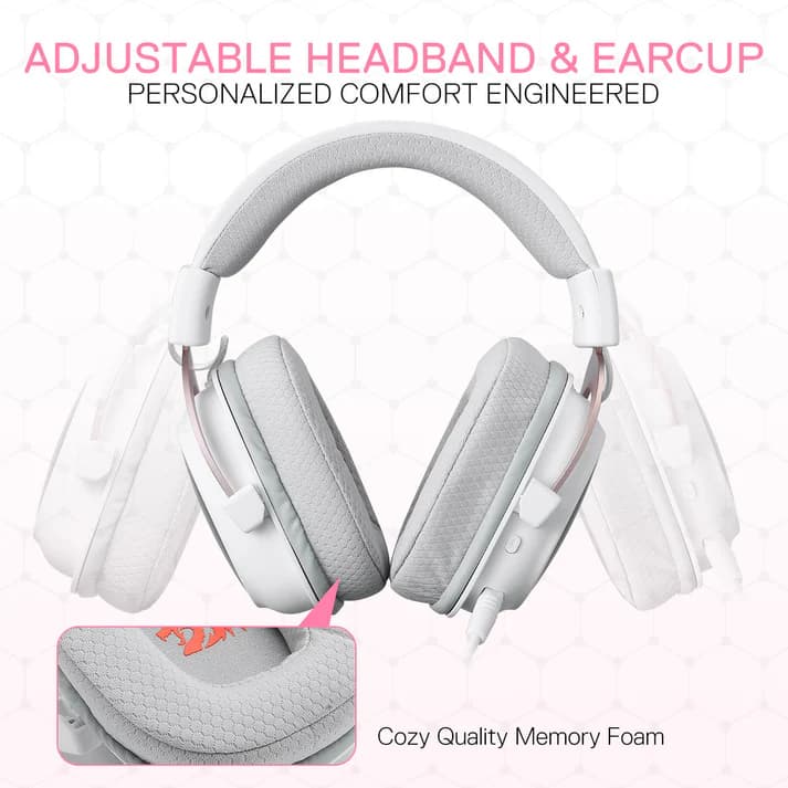 Redragon X H510 Zeus Pro Wireless White 5