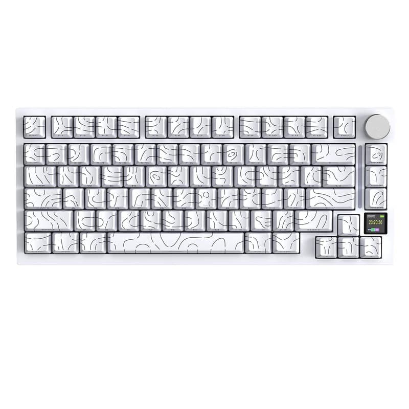 Attack Shark X820 Ultra Wirless White Contours 1