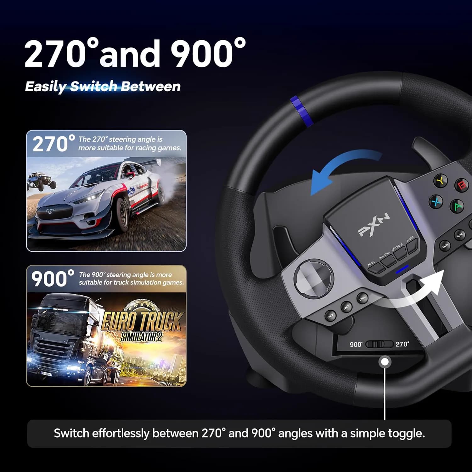 PXN V9 Gen2 Racing Wheel 4