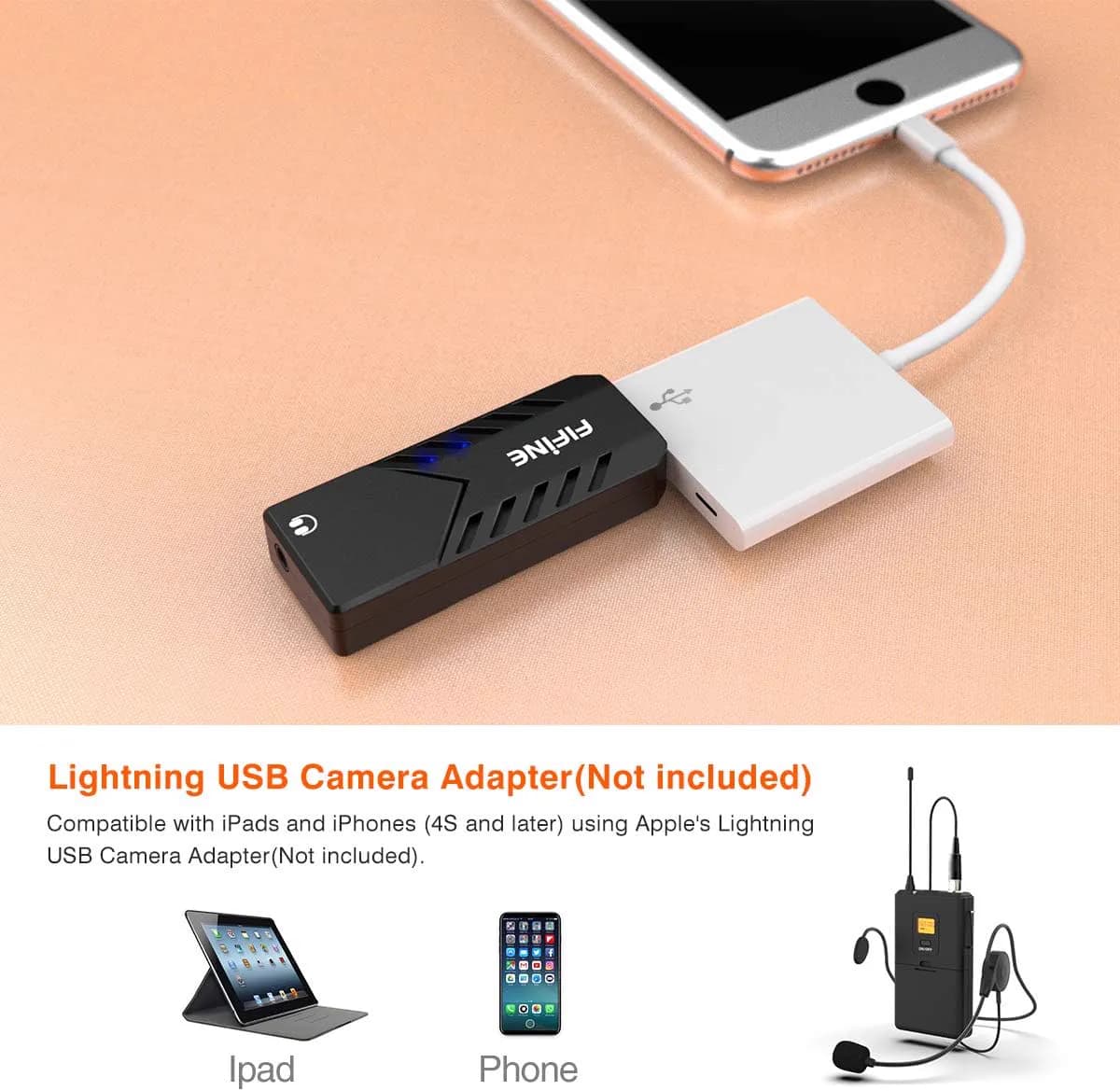 FIFINE K031B Wireless USB 2