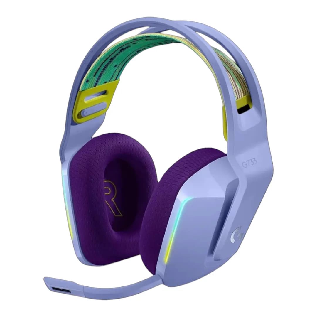 Logitech G733 LIGHTSPEED RGB Wireless Lilac 1
