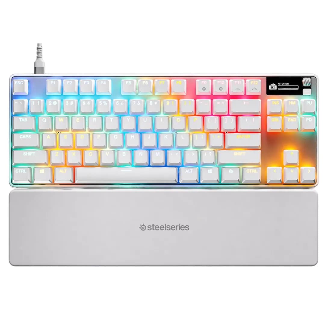 SteelSeries Apex Pro TKL Gen 3 Wired White 1