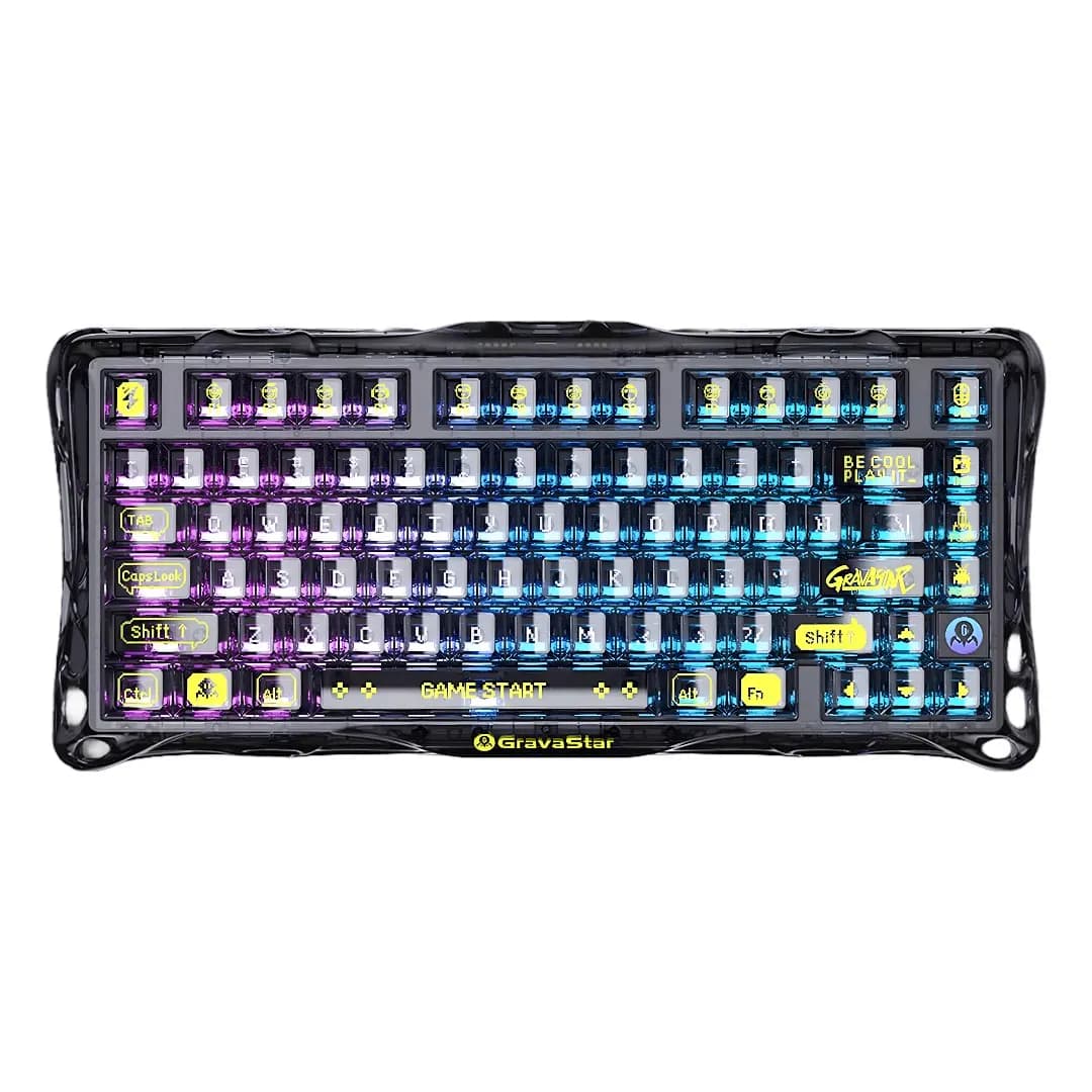 GravaStar Mercury K1 Lite Transparent Black 1