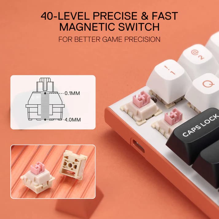 Redragon FIDD K683WB Magnetic Hall Effect 4