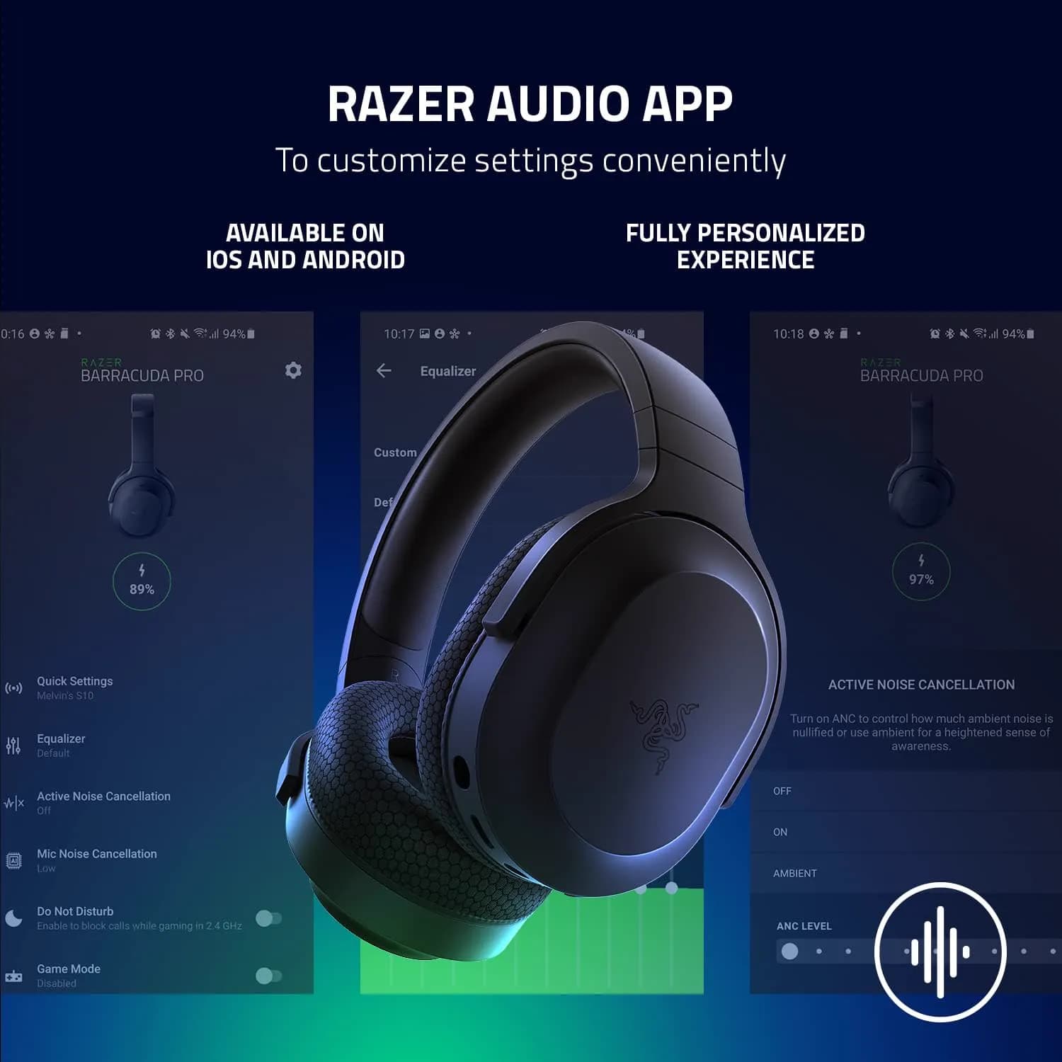 Razer Barracuda X Wireless Black 5