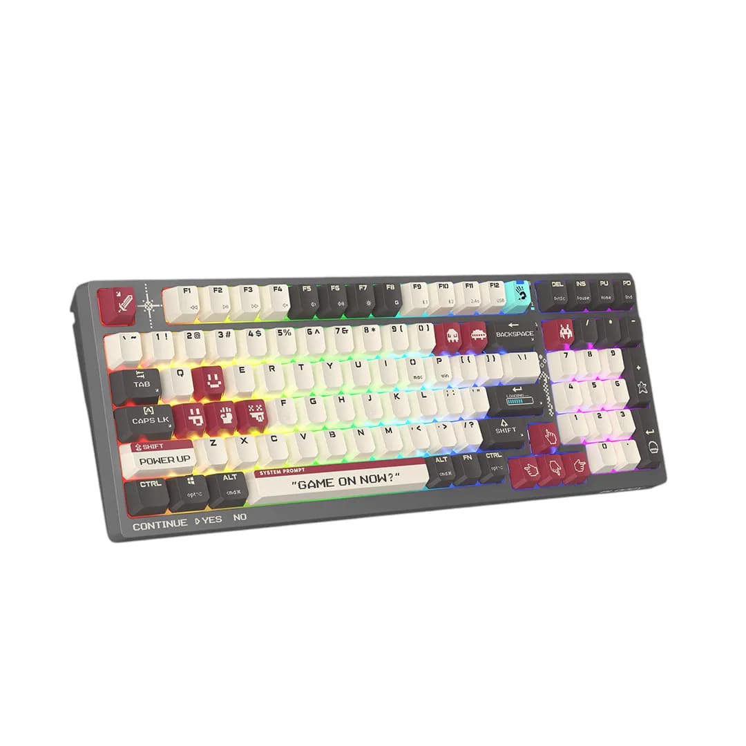 Bloody WS98 Pixels Red Wirelwss 2
