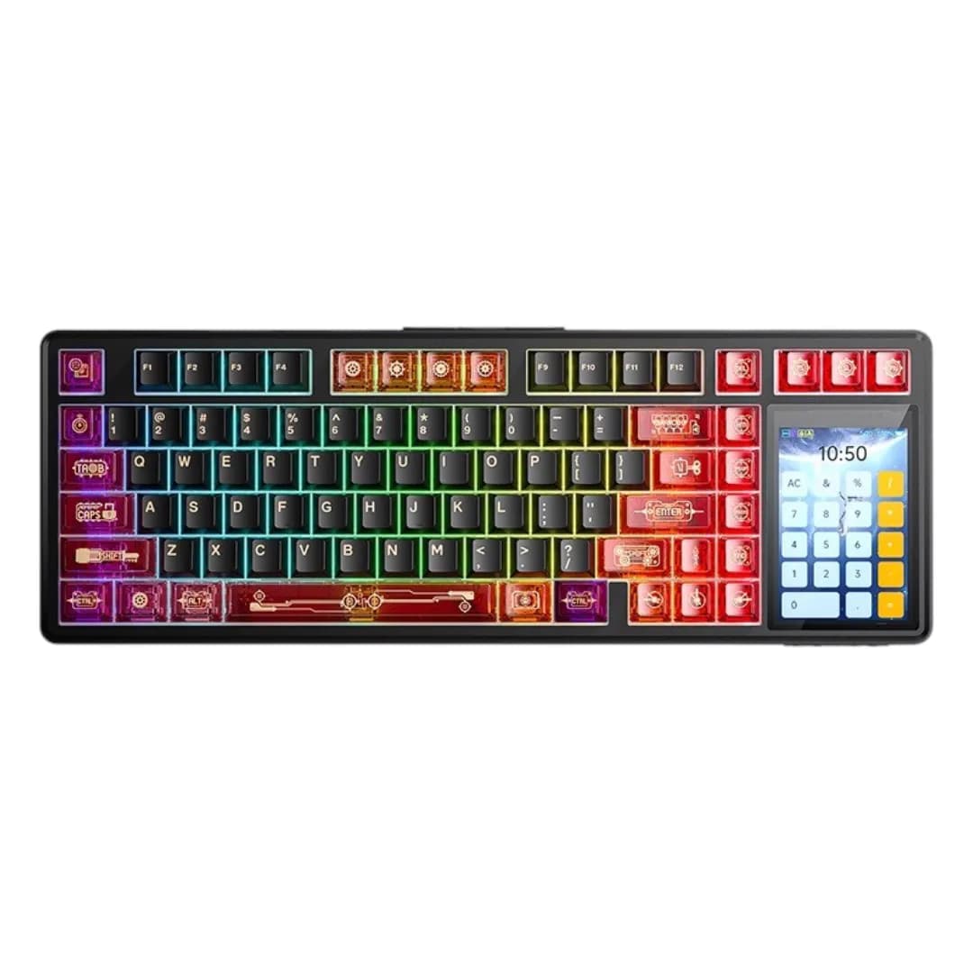 AULA L99 Smart-Screen Tri-Mode Red-Caramel 1
