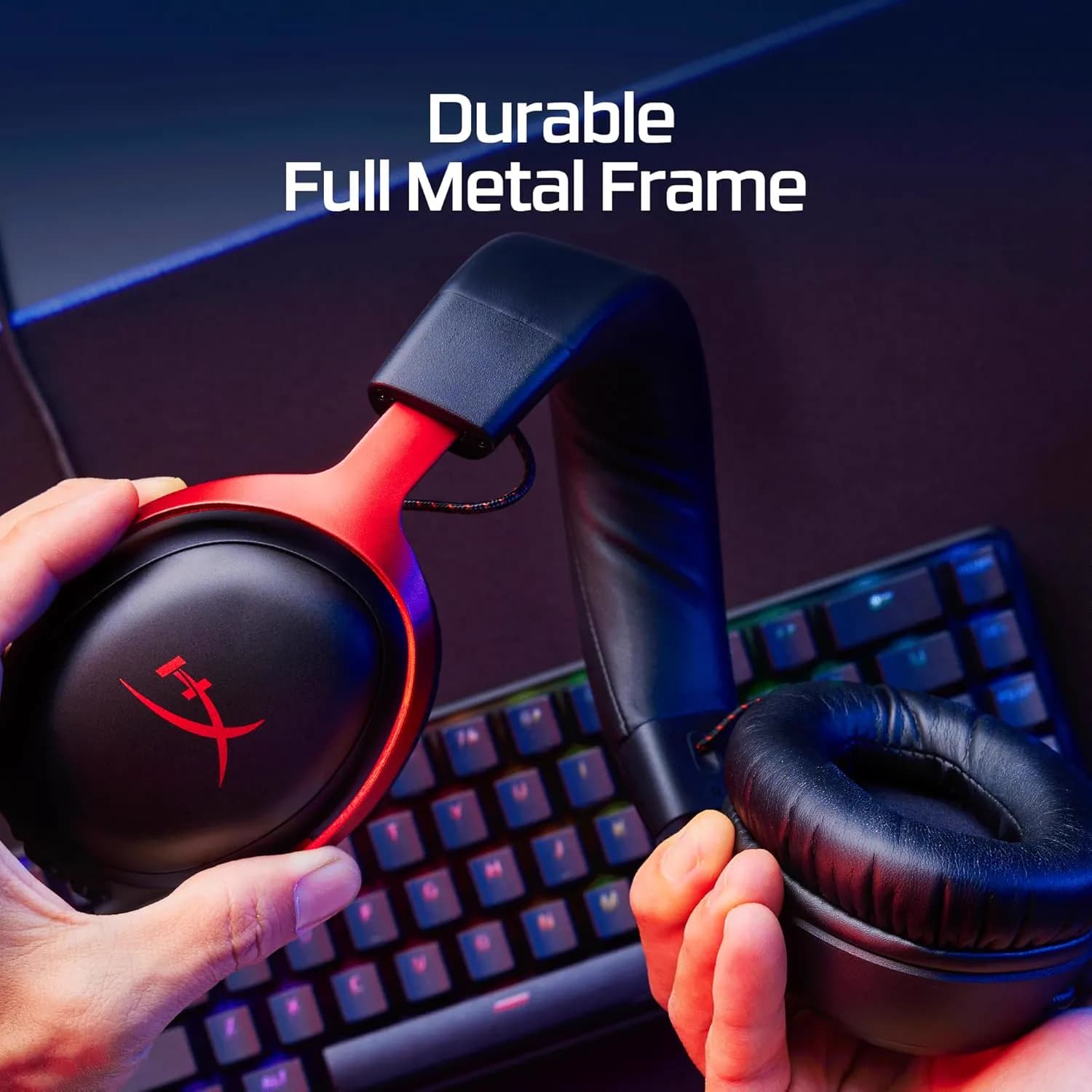 HyperX Cloud III Wired Black & Red 4