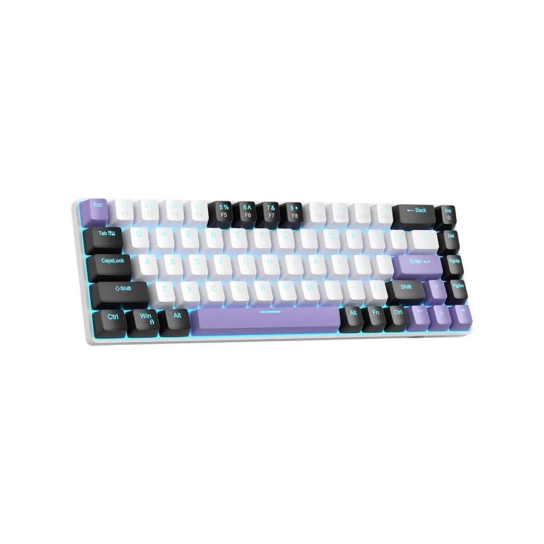 Magegee MK-Box White Black & Purple Wired 1