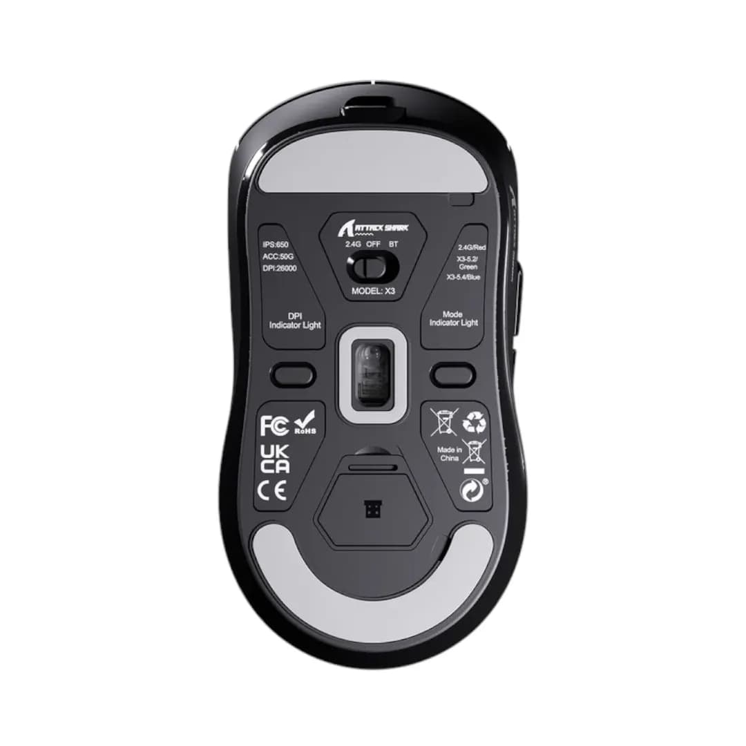 Attack Shark X3 Superlight Wireless Black 4