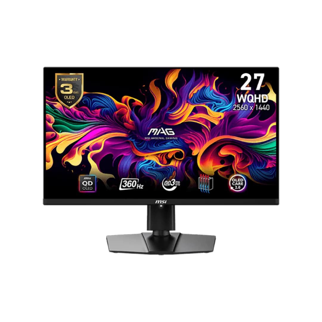 MSI MAG QD-OLED 27In 360Hz 0.03Ms 271QPX 1