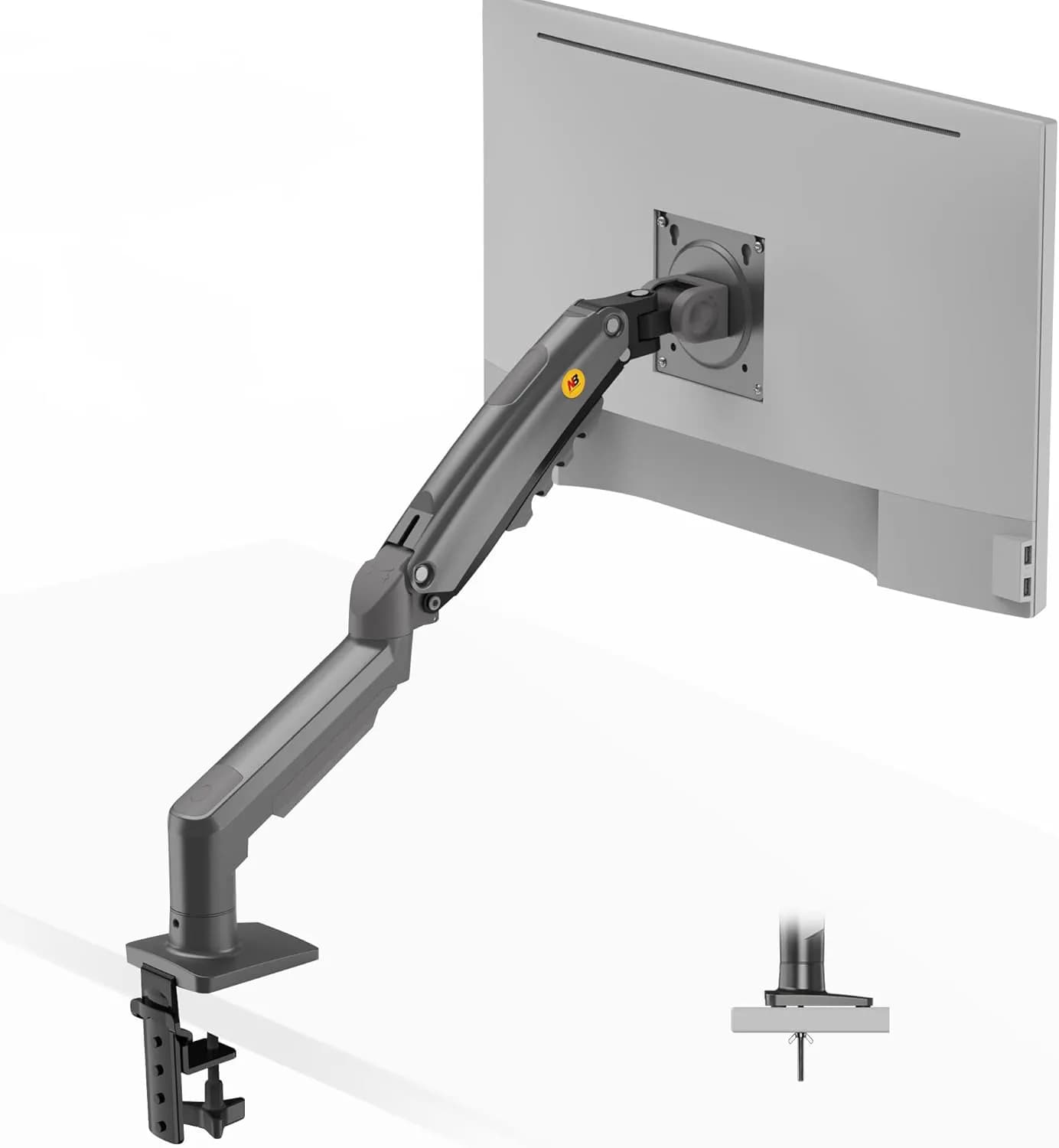 North Bayou NB F80 Desk Monitor Arm 2