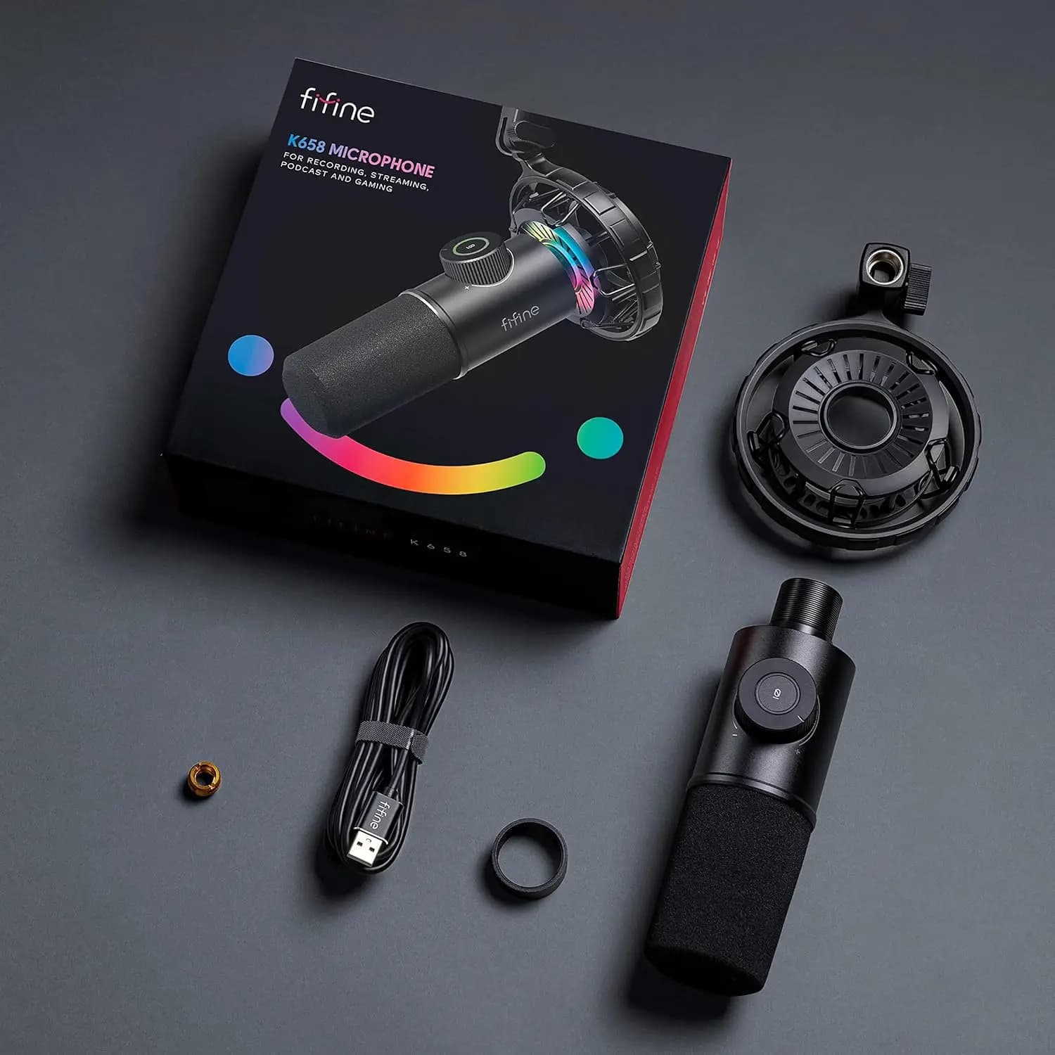 FiFine T658 RGB Microphone 3